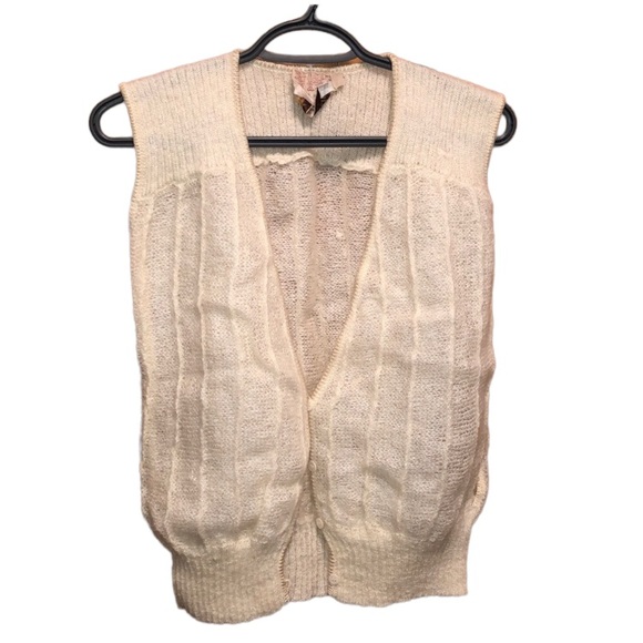 Wool/Mohair Sweater Vest - Picture 2 of 8